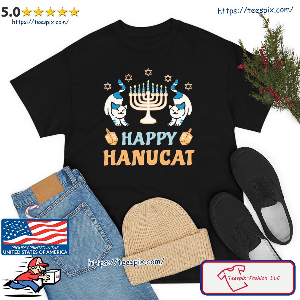 The Cats Happy Hanucat Hanukkah Shirt