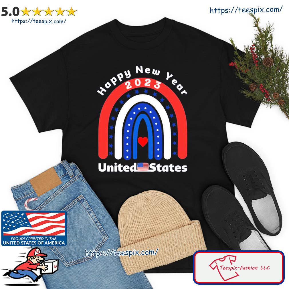 Usa 2023 Happy New Year America Shirt