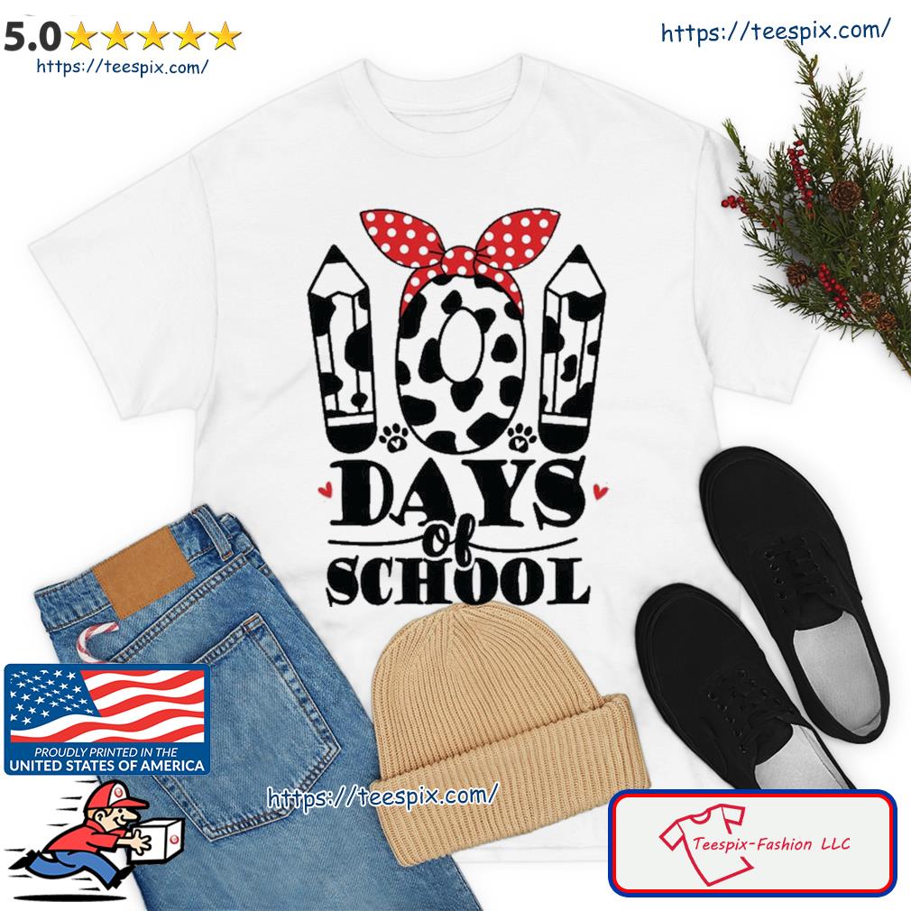 101 Days Of School Dalmatian Logo Cute Shirt