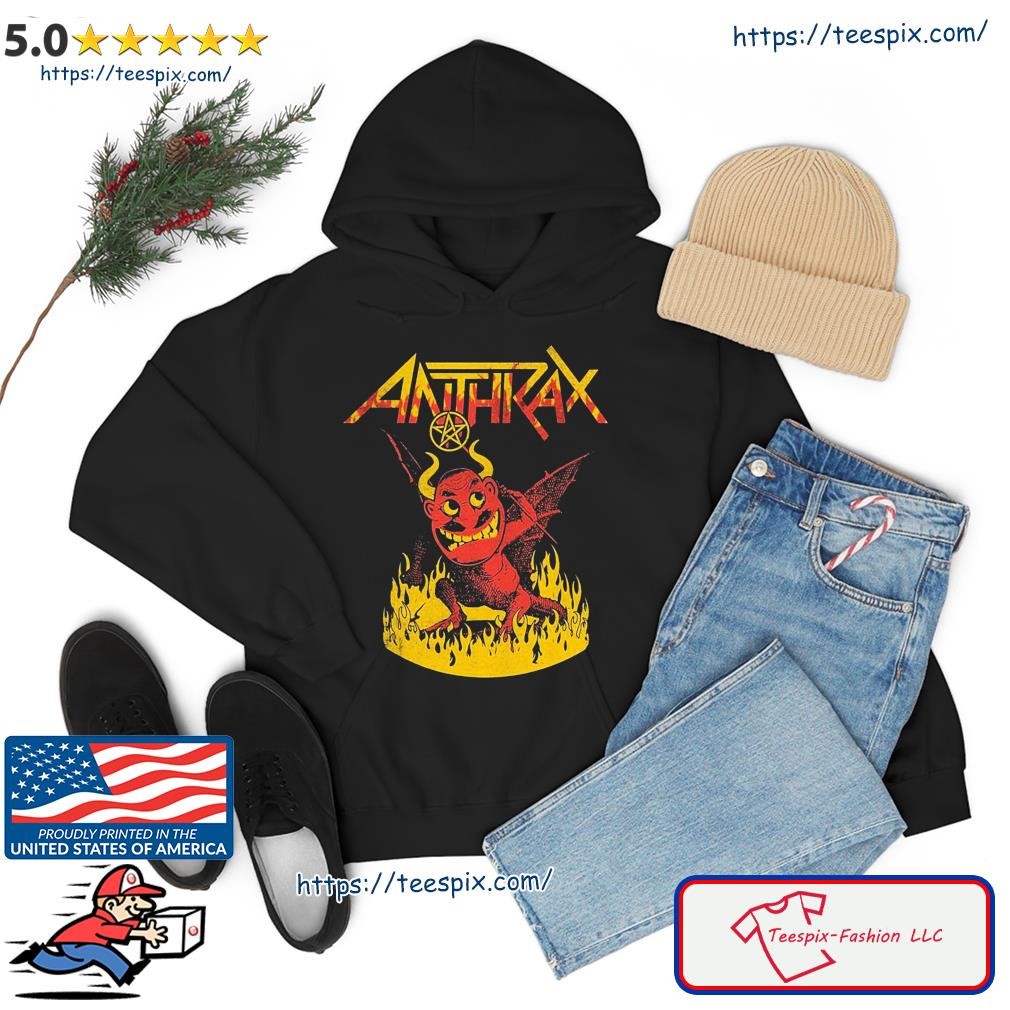 Devithrax Anthrax Band Inspired Art Shirt hoodie.jpg