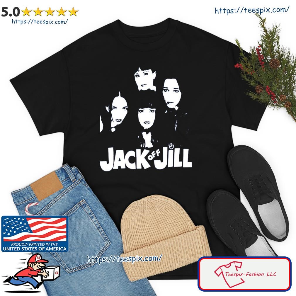 Painting Four Character Singer Jack Off Jill Shirt