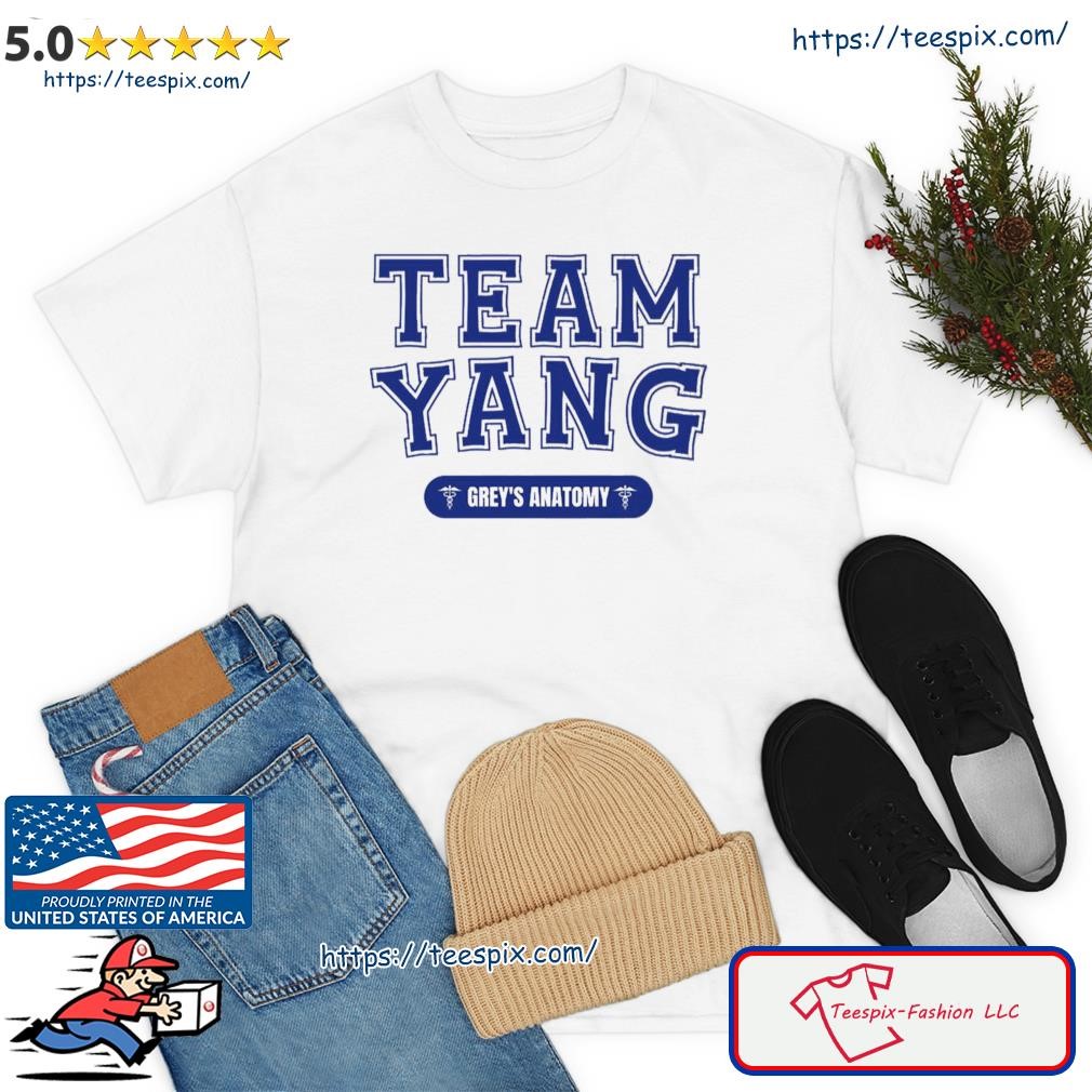 Team Yang Logo Greys Anatomy Shirt