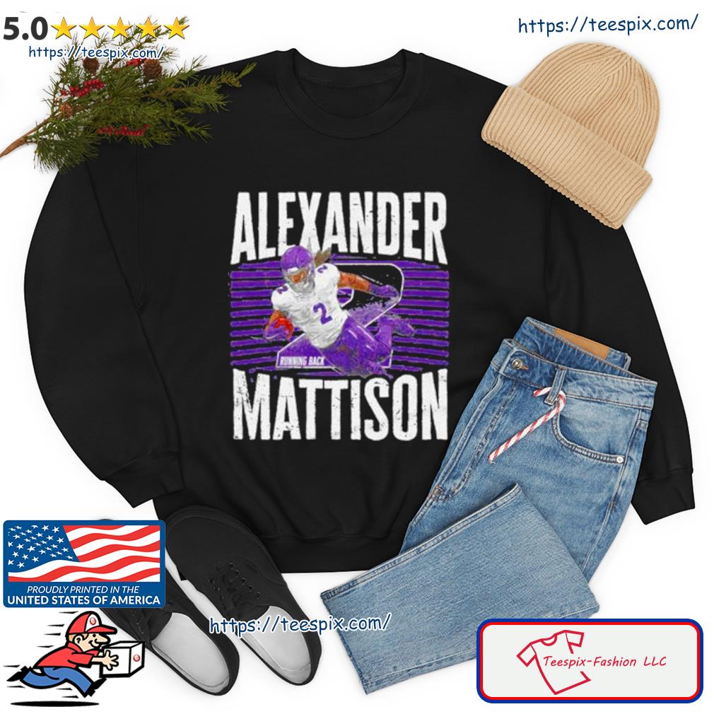 Alexander Mattison Vikings RB Fleece Blanket