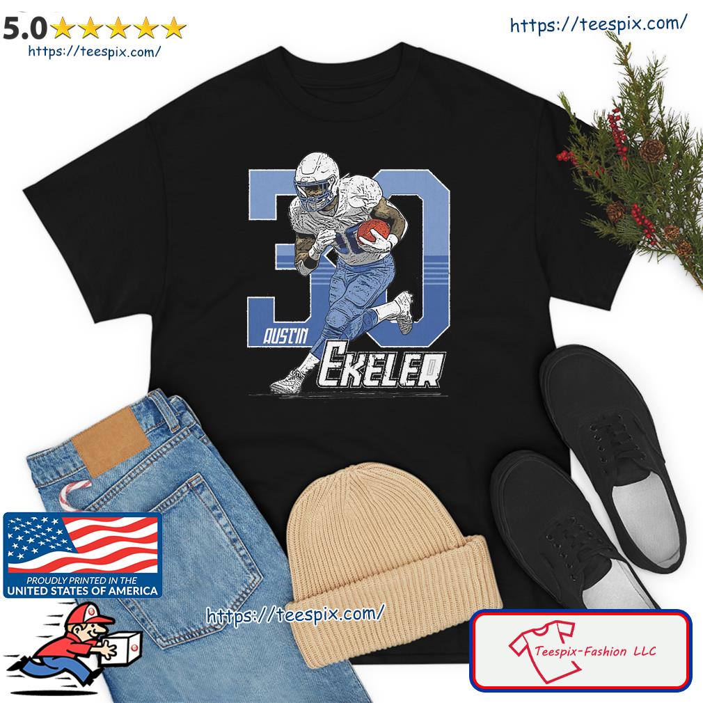 Austin Ekeler Los Angeles Chargers Player Number Shirt