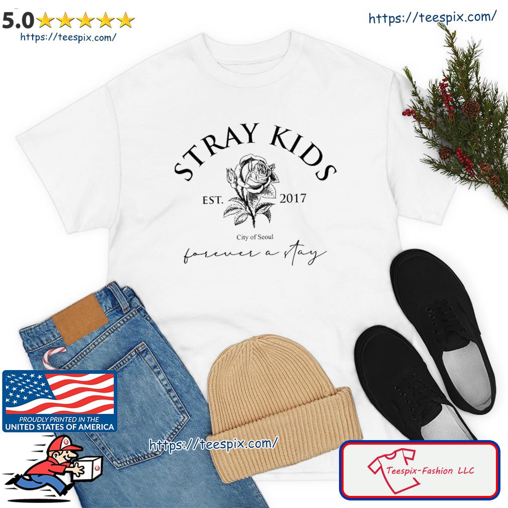 Forever A Stay Cute Fandom Quote Stray Kids Shirt