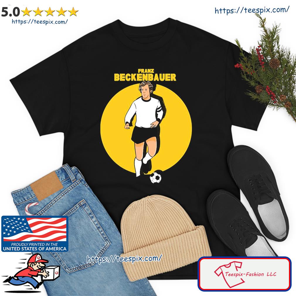 Franz Beckenbauer Retro Cartoon Art Shirt