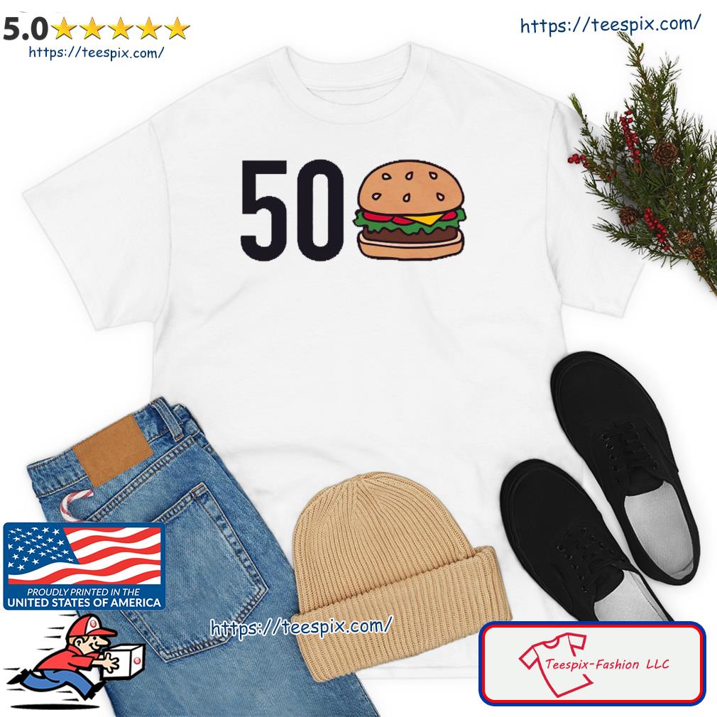 Georgia Bulldogs 50 Burger Shirt