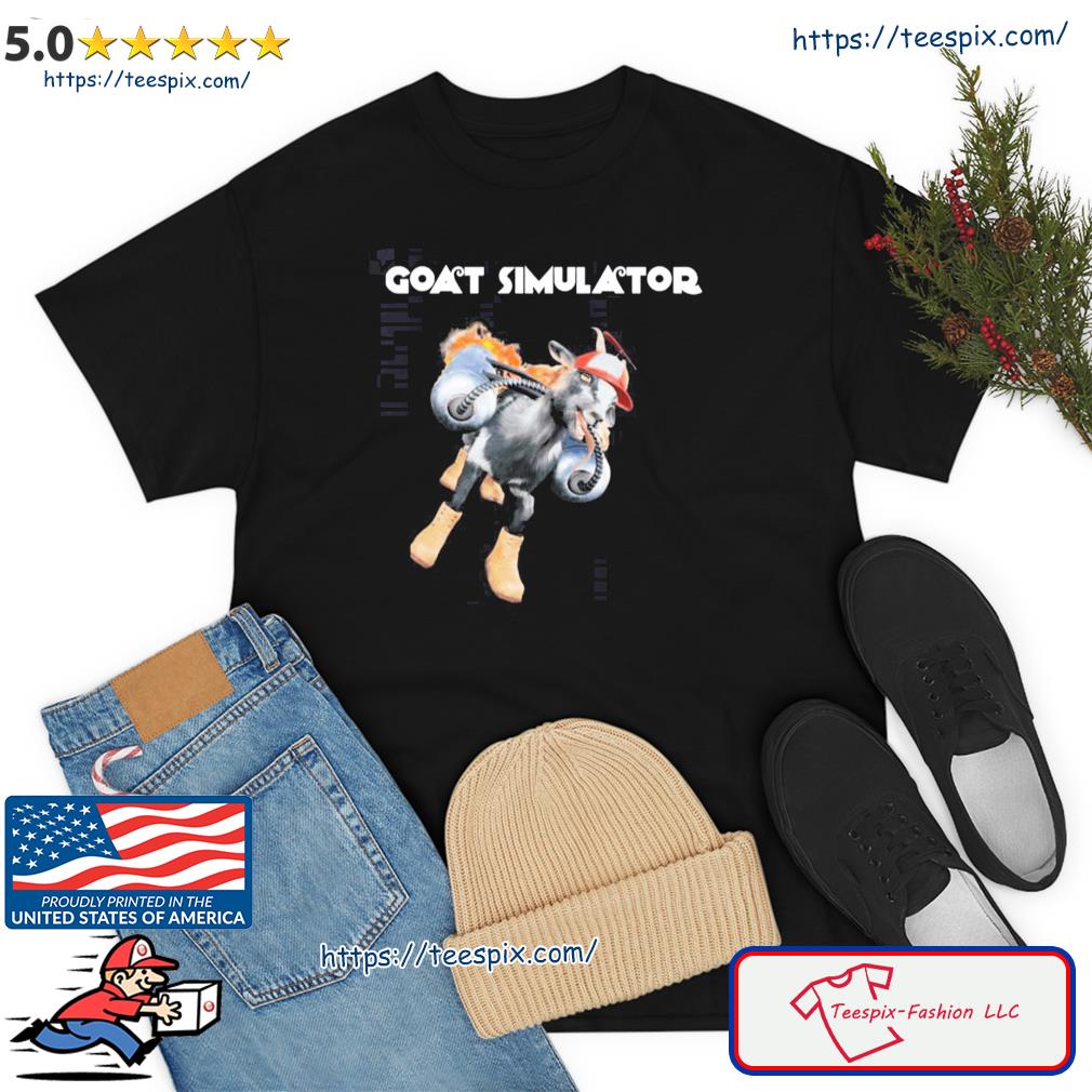 Goat Simulator Meme Firefighter Shirt