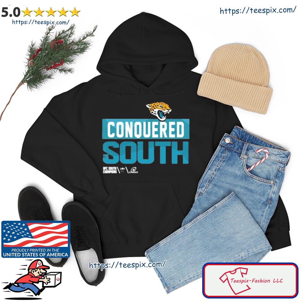 Jacksonville jaguars conquered the south afc south champions shirt