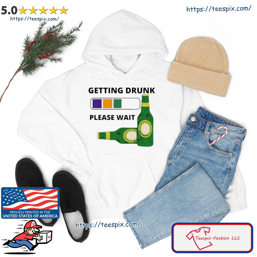 Mardi Gras Drinking Costume Getting Drunk Shirt Hoodie