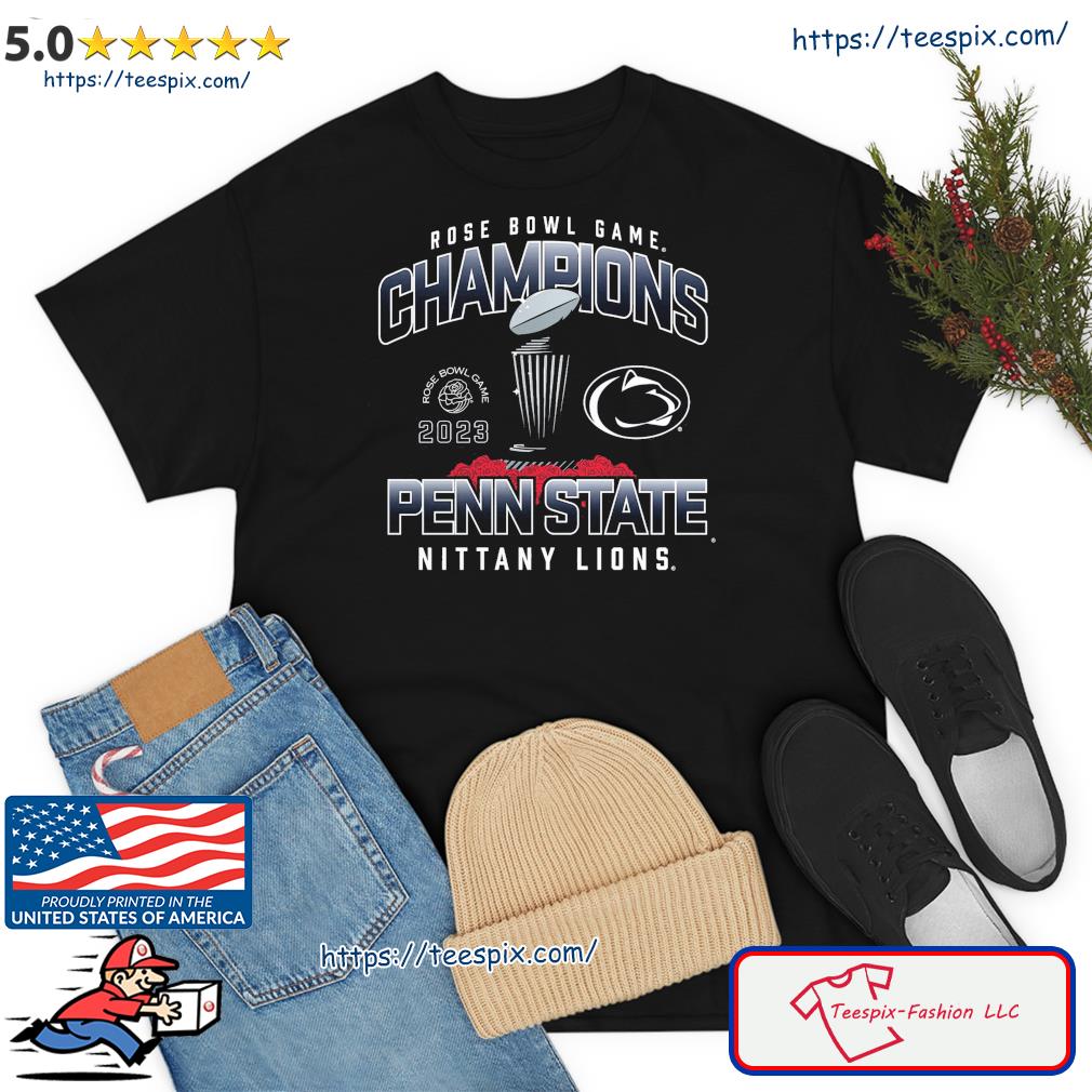 Penn State Nittany Lions 2023 Rose Bowl Champions T-Shirt