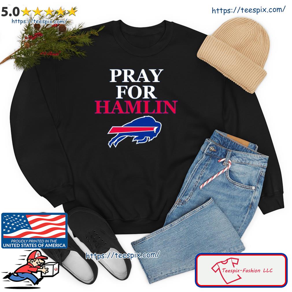 Pray For Damar Hamlin Buffalo Bills Shirt - High-Quality Printed Brand