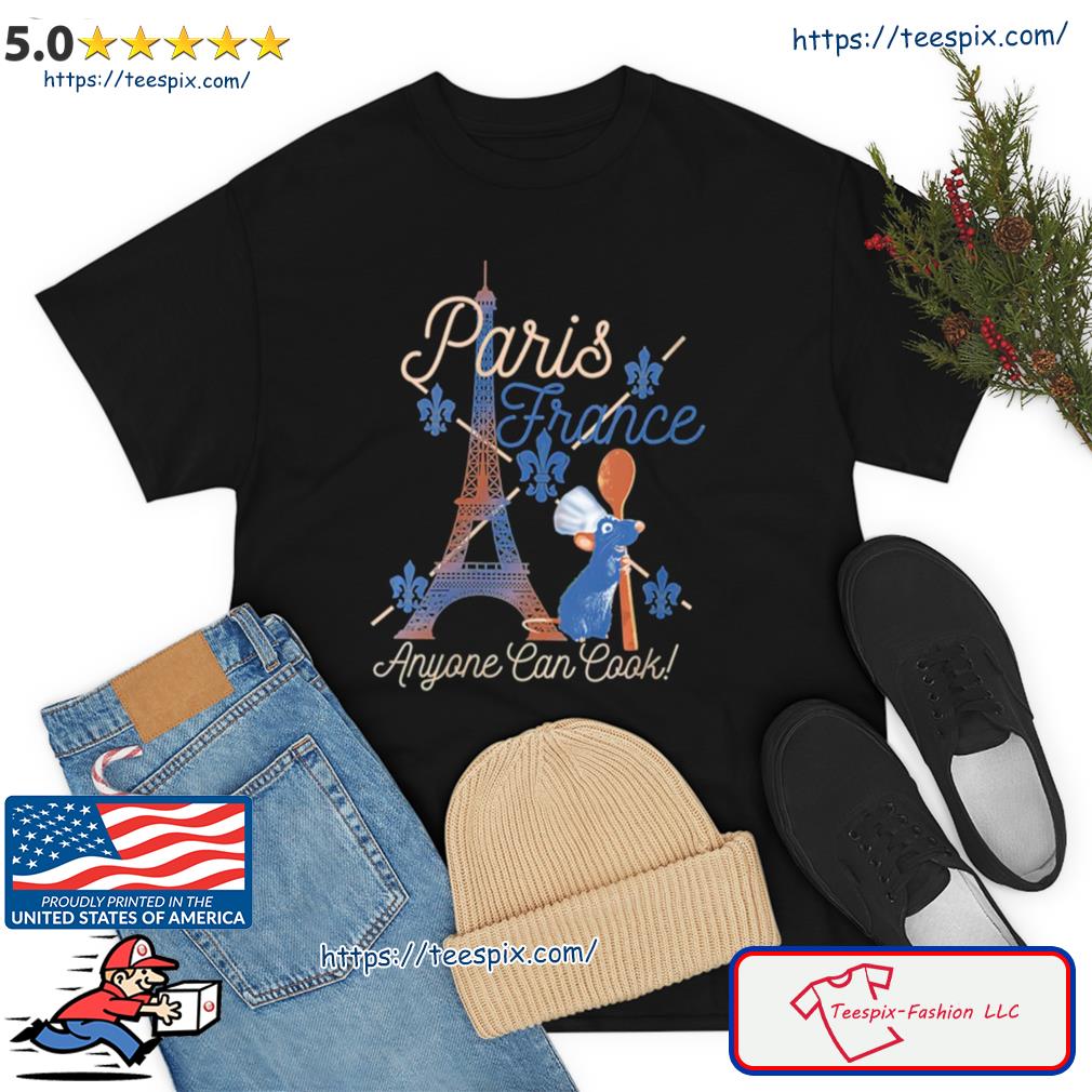 Ratattouille Remy In Paris France Shirt