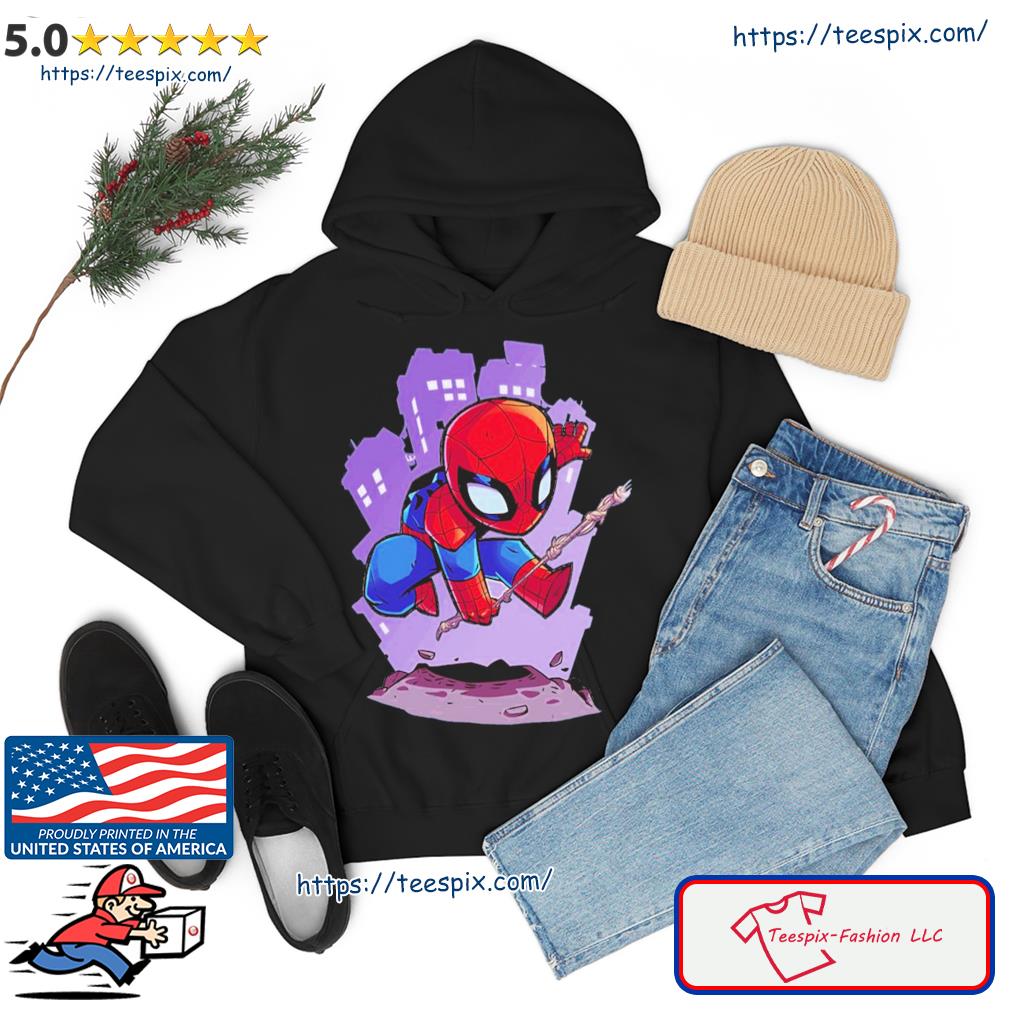 Spidey Chibi Spider Man Shirt hoodie