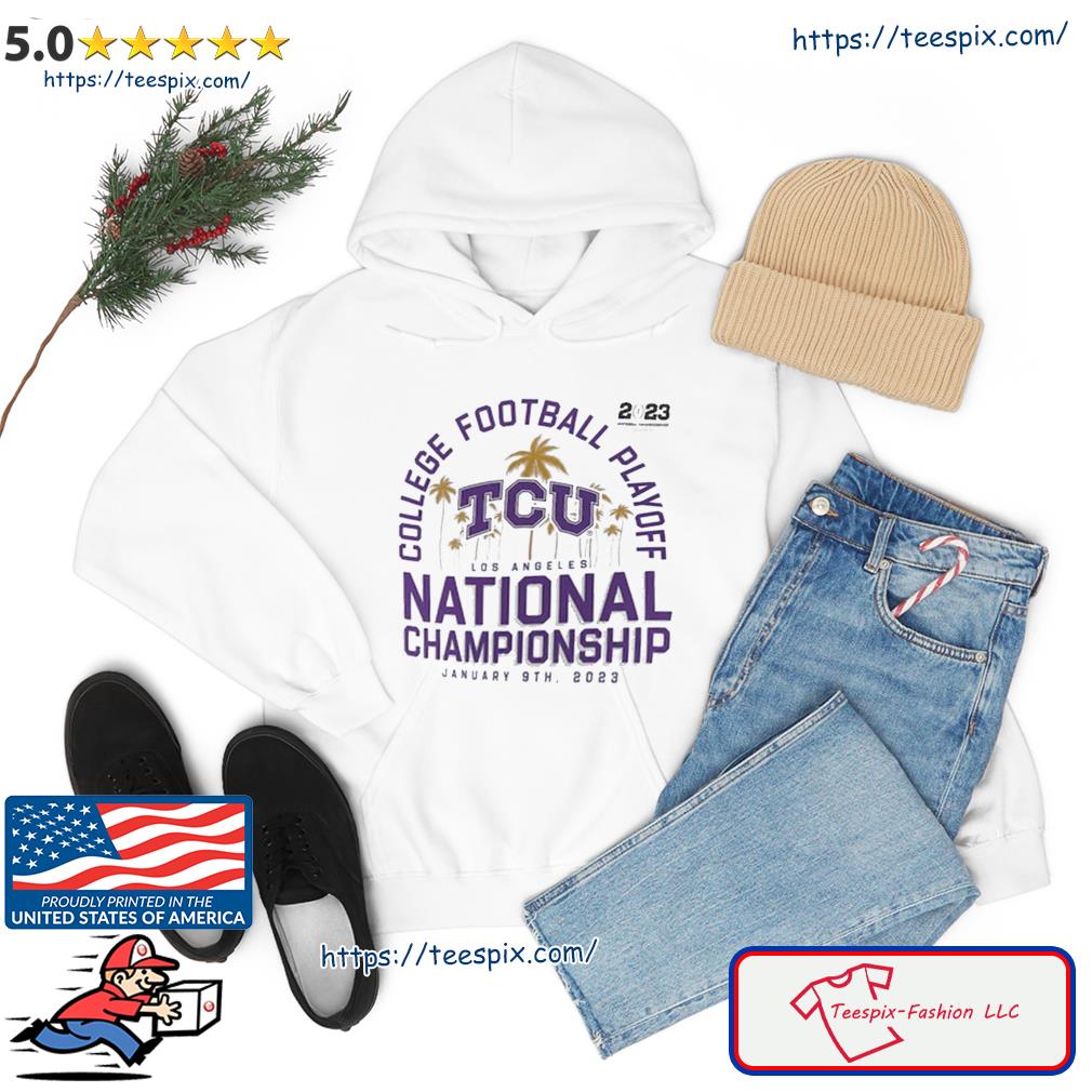 Official college Football playoff 2023 national championship game tcu calI  bound T-shirts, hoodie, tank top, sweater and long sleeve t-shirt