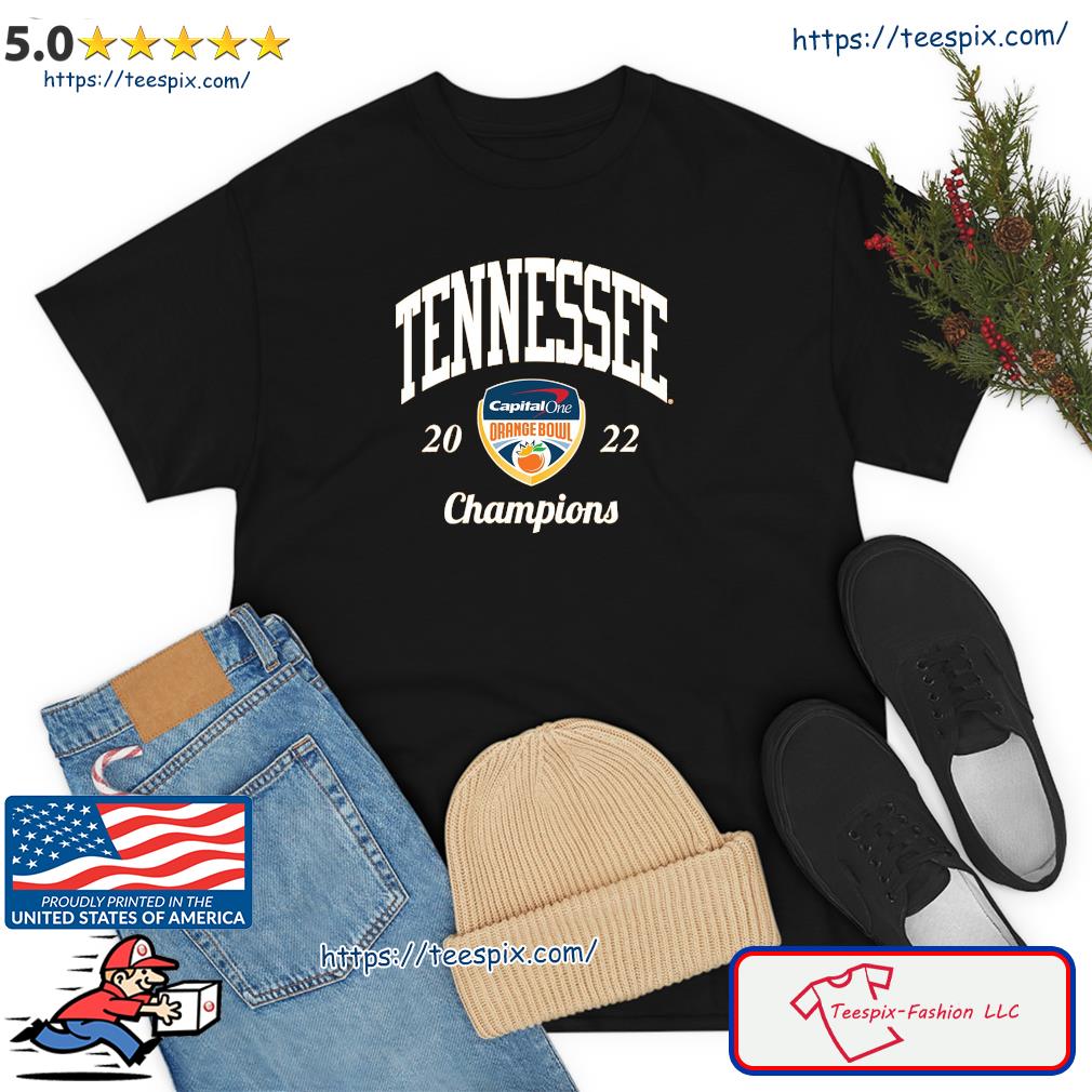 Tennessee Football 2022 Orange Bowl Champions Shirt