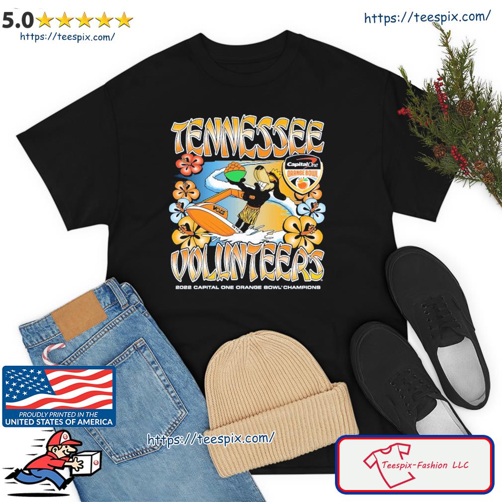 Tennessee Volunteers Smokey Orange Bowl 2022 Champions Shirt