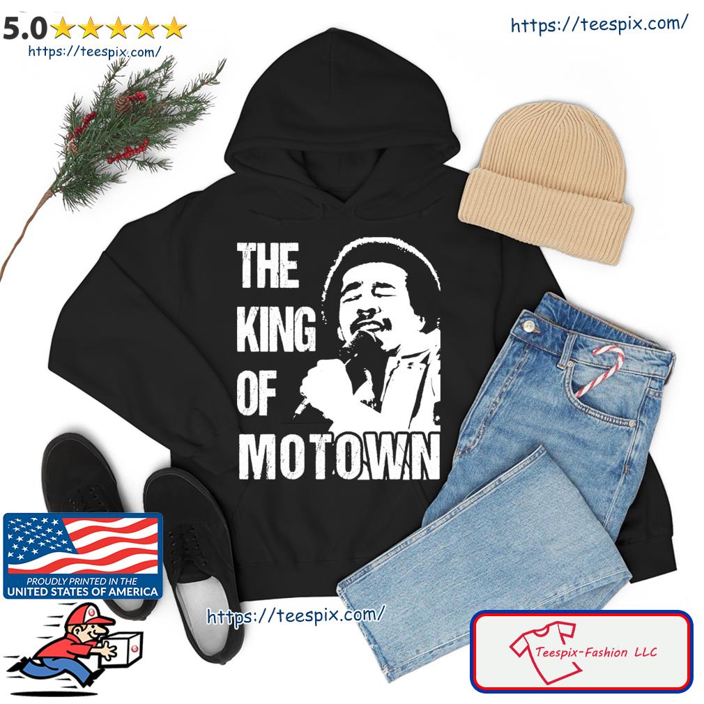 The King Of Motown Poster Smokey Robinson Graphic Shirt hoodie