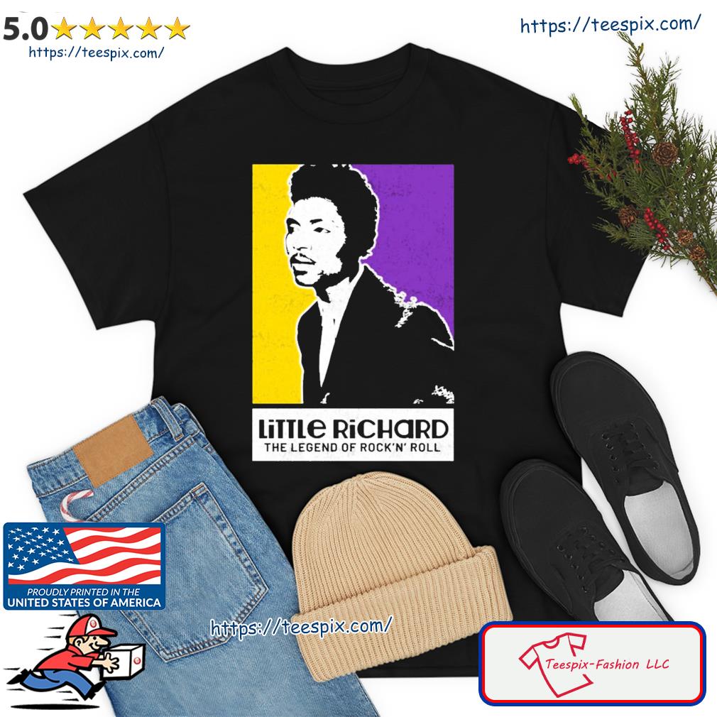 The Legend Of Rock And Roll Little Richard Vintage Shirt
