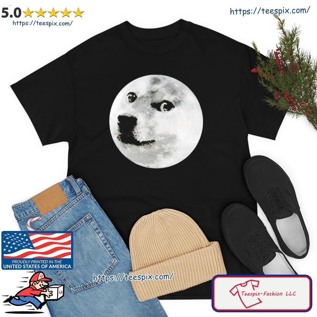 To The Moon Dog Meme Shirt