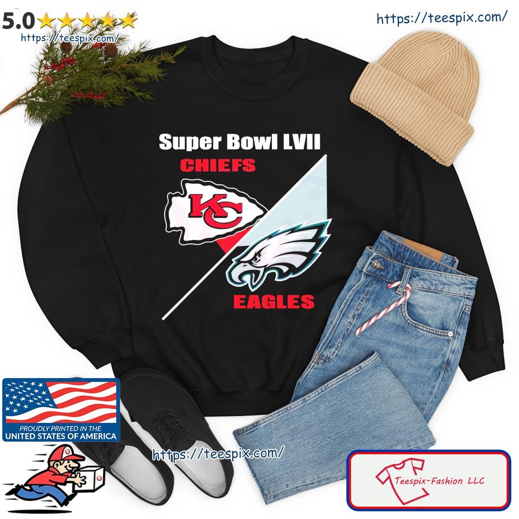 Super Bowl LVII Philadelphia Vs Kansas City 2023 Shirt - Peanutstee