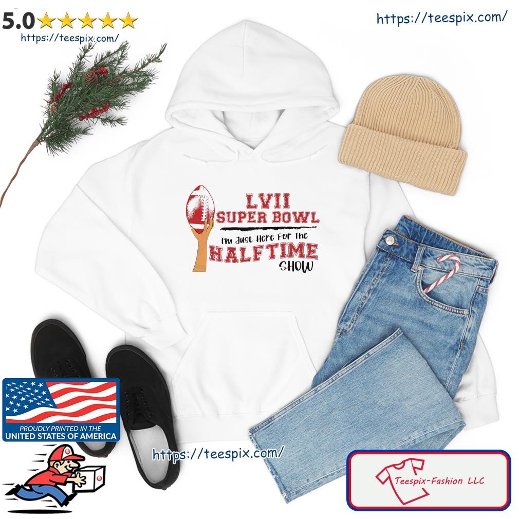 I'm Just Here for the Halftime Show Shirt, Funny Super Bowl Football g –  Birdhouse Design Studio, LLC