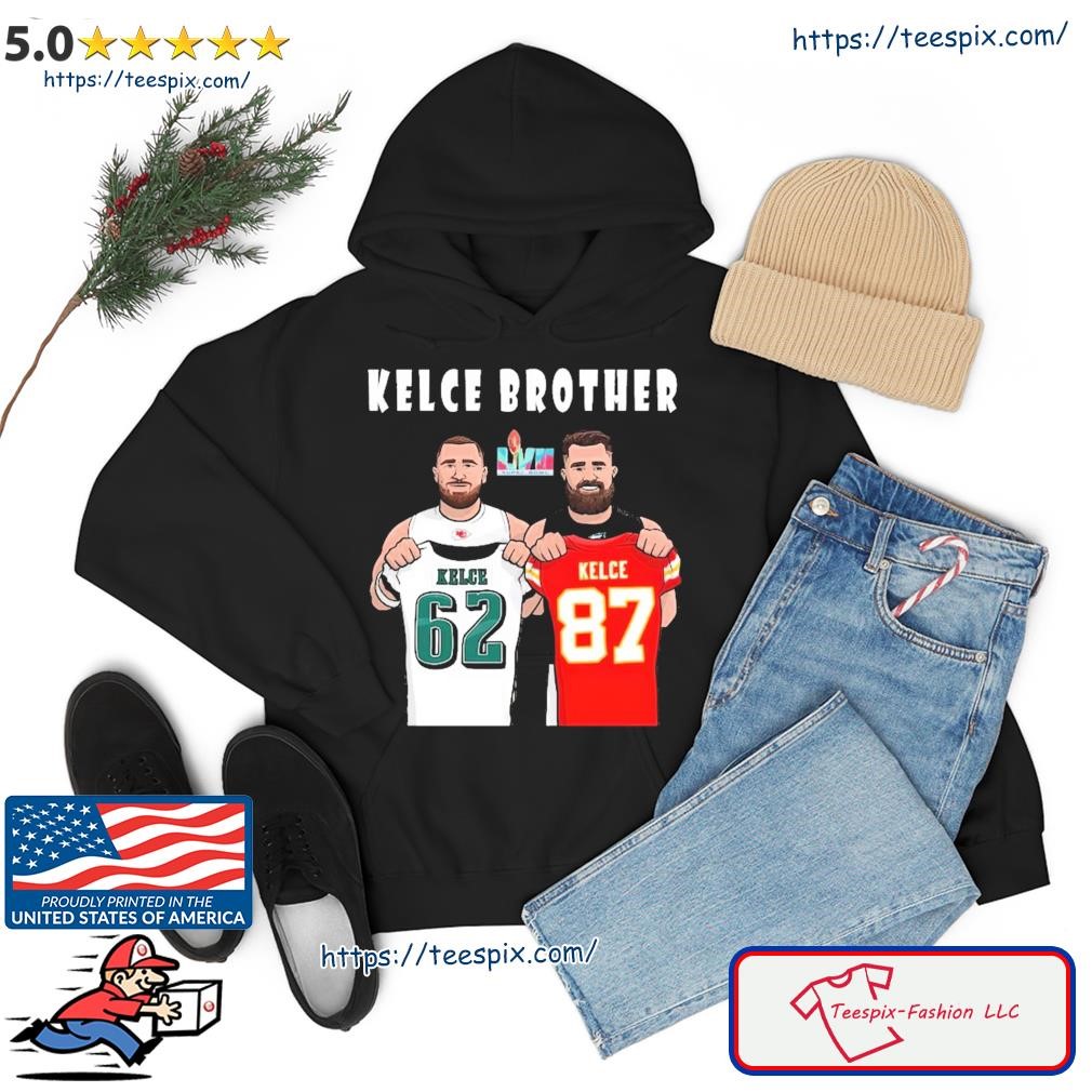 Kelce Brothers Jason Kelce Vs Travis Kelce Lvii Super Bowl Matchup