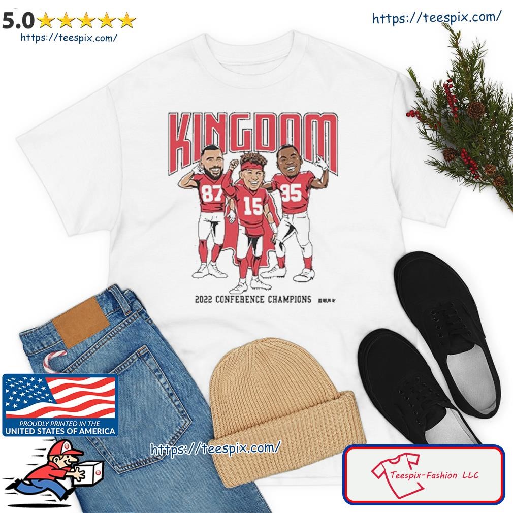 Kansas City Chiefs Kingdom 2022 Conference Champions Shirt - Freedomdesign