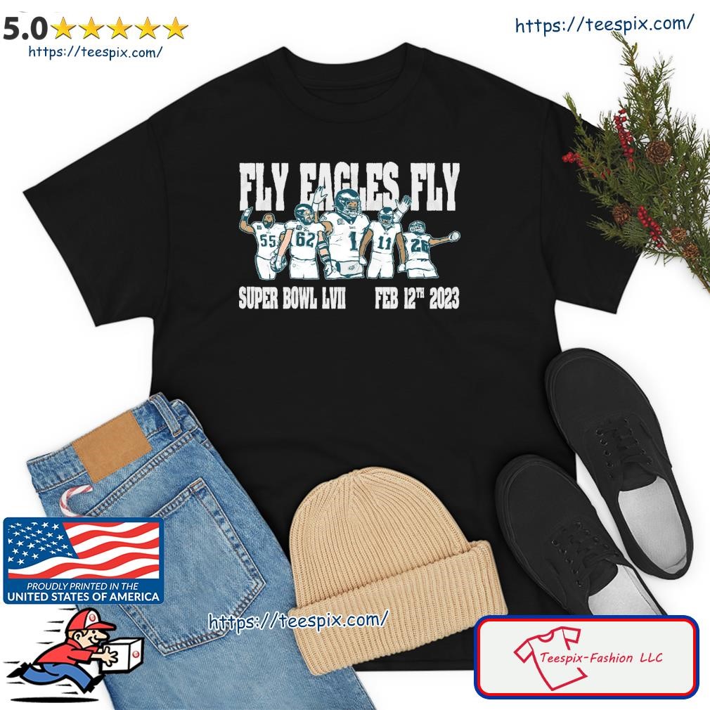 Georgiadelphia Fly Dawgs Fly – Fly Eagles Fly 2023 Shirt