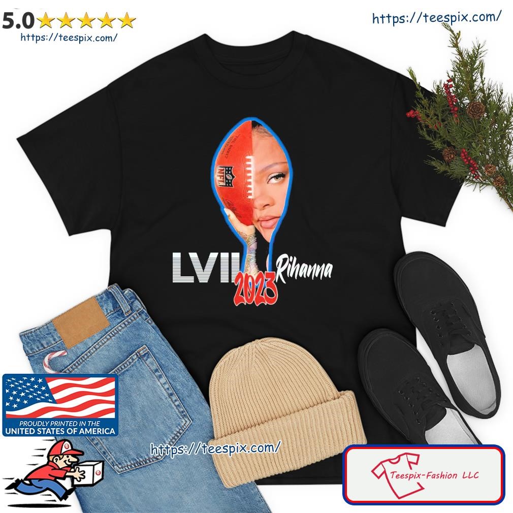 Rihanna super bowl 2023 halftime show shirt, hoodie, sweater, long sleeve  and tank top