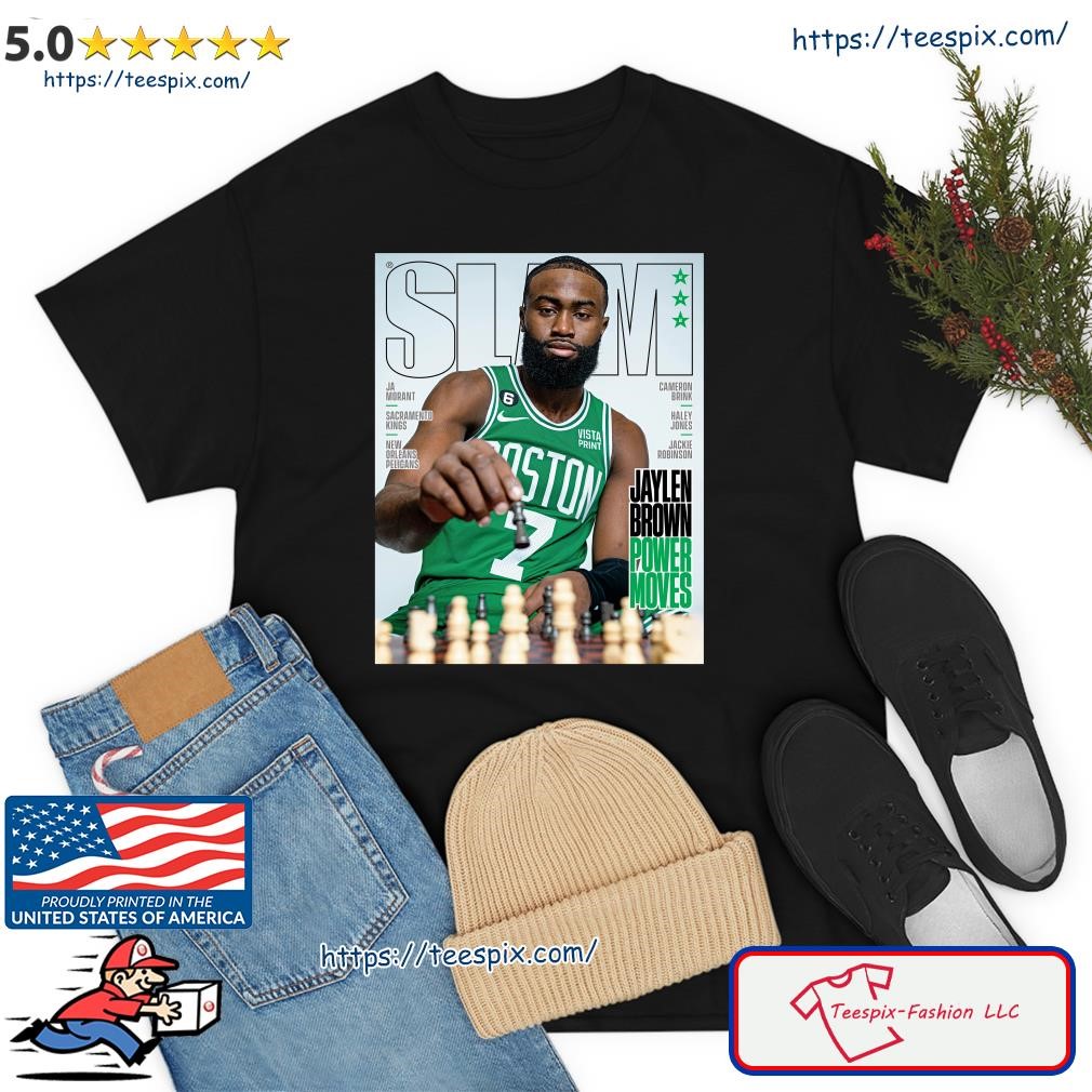 SLAM 242 Jaylen Brown power moves shirt - Limotees