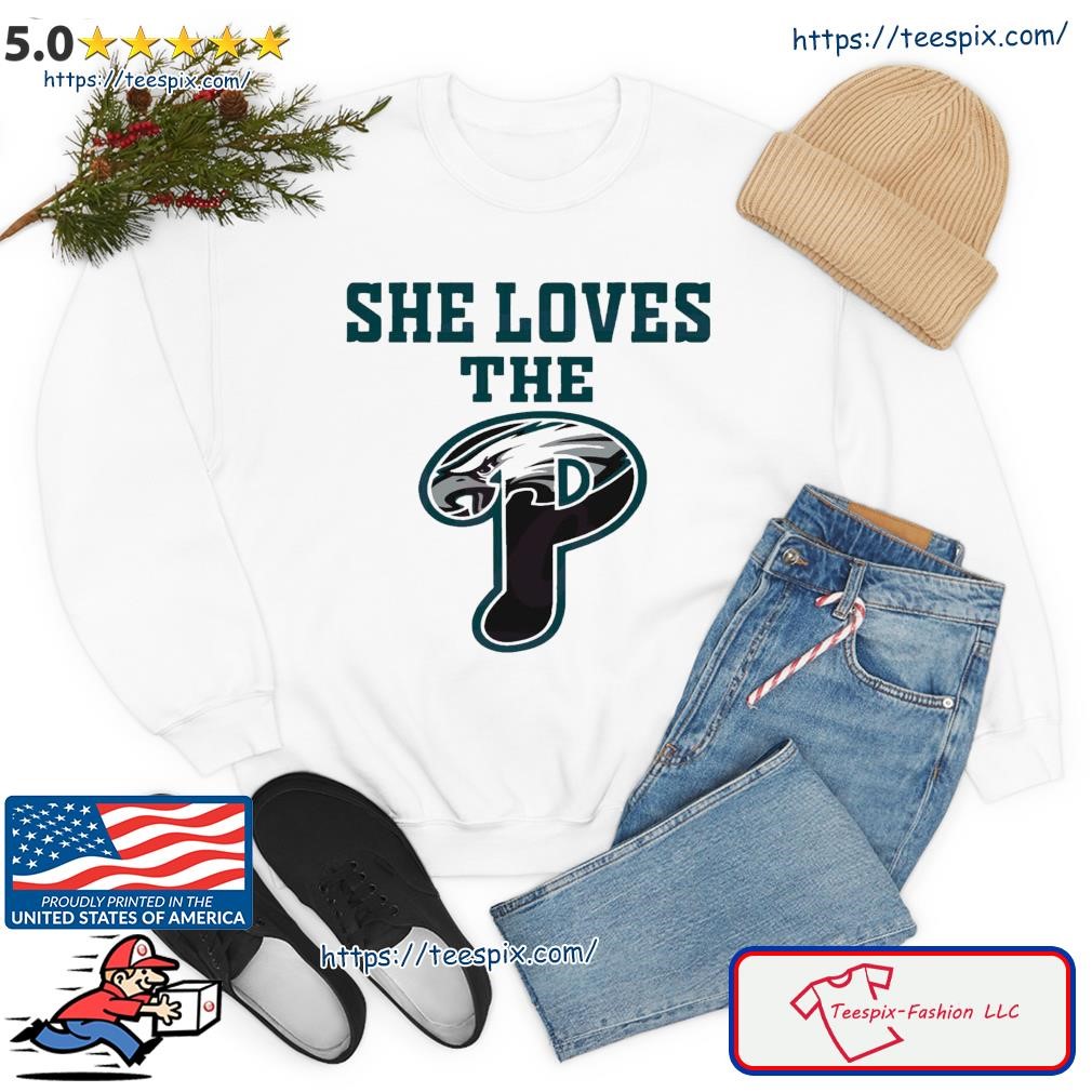 Pleace Love Philadelphia Eagles T-shirt - Shibtee Clothing