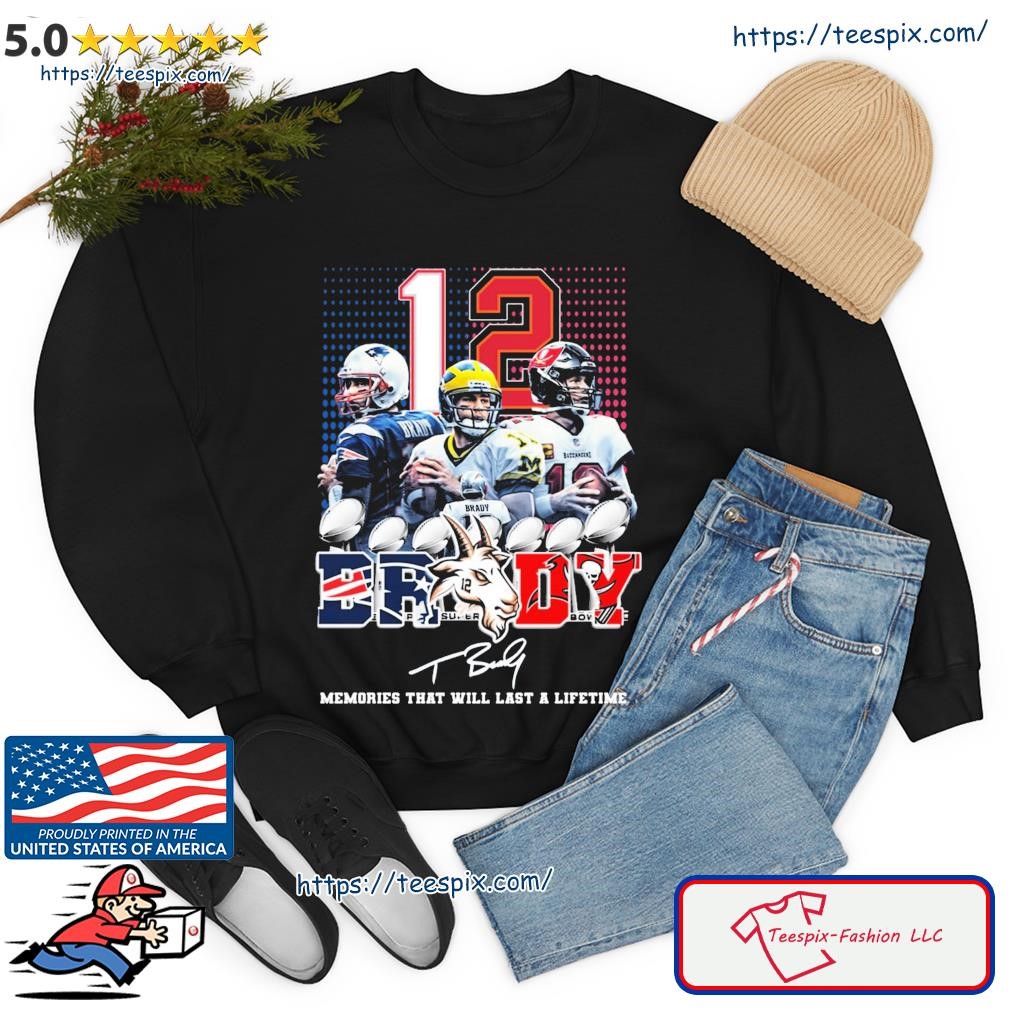 Tom Brady I'm Back 12 Goat shirt - Teespix - Store Fashion LLC