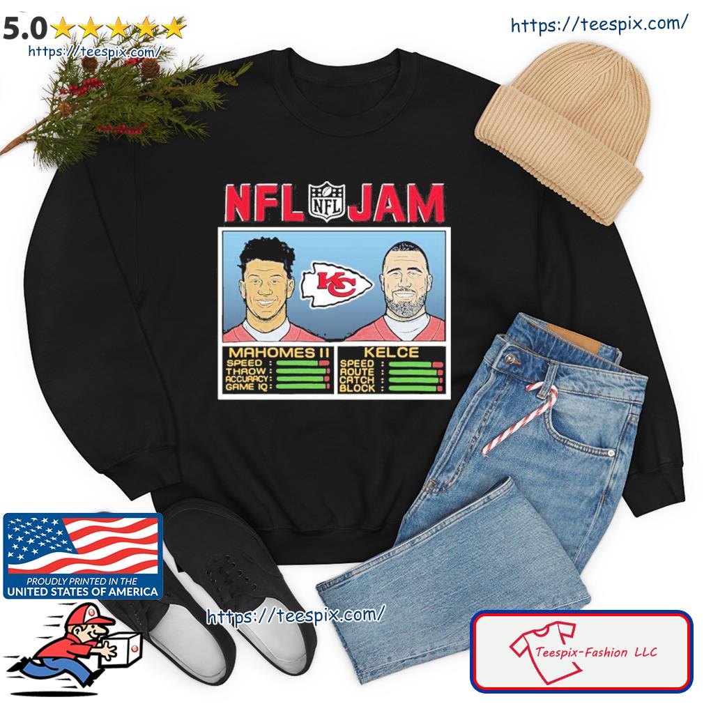 NFL Jam Chiefs Mahomes And Kelce Shirt Patrick Mahomes, Travis