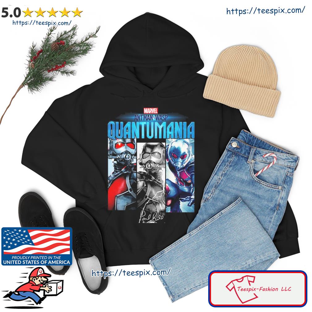 Marvel Ant-Man And The Wasp Quantumania Signatures Shirt hoodie