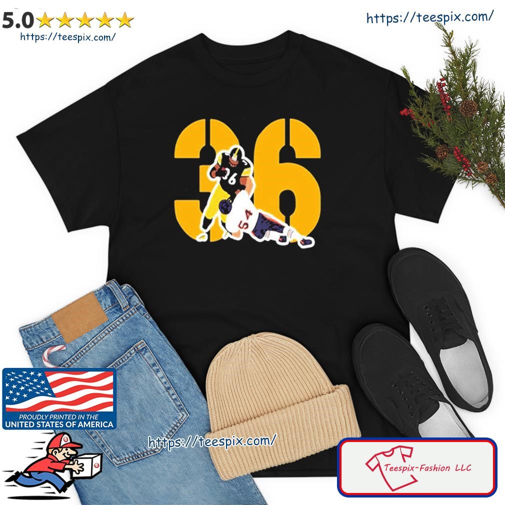 #36 The Bus Of Pittsburgh Steelers Football Team Jerome Bettis Shirt