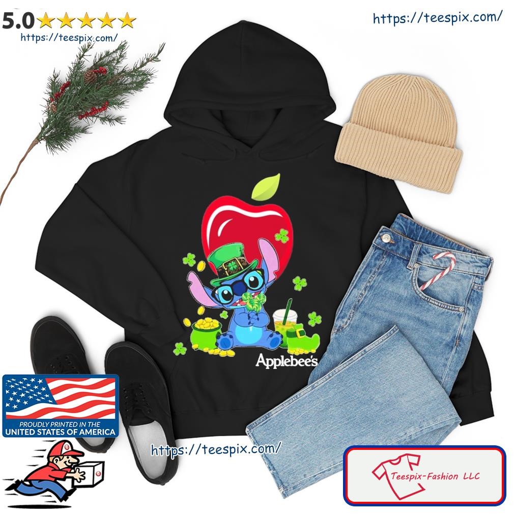Baby Stitch And Applebee’s St Patrick's Day Shirt hoodie.jpg