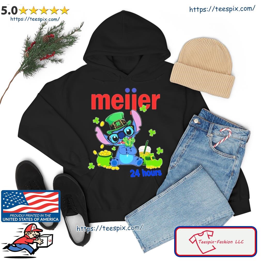 Baby Stitch And Meijer 24 Hours St Patrick's Day Shirt hoodie.jpg