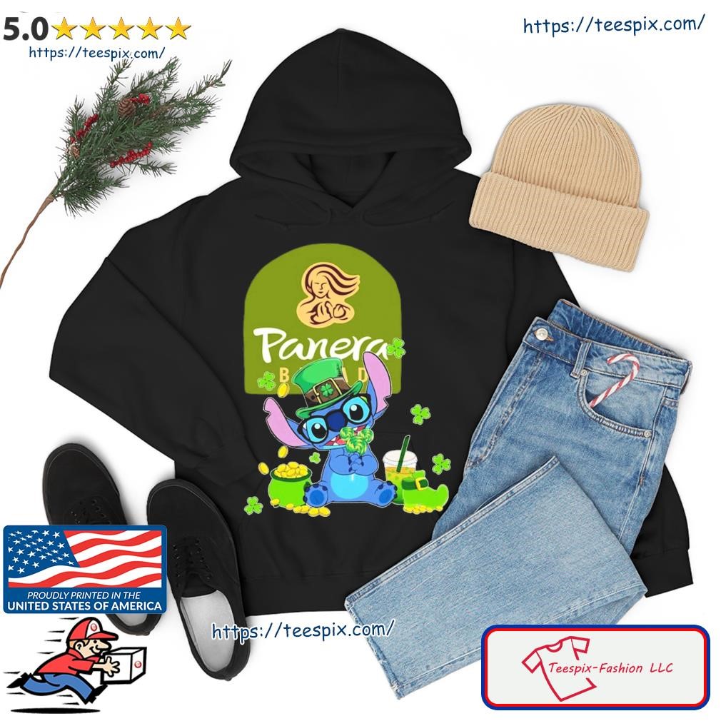 Baby Stitch And Panera Bread St Patrick's Day Shirt hoodie.jpg