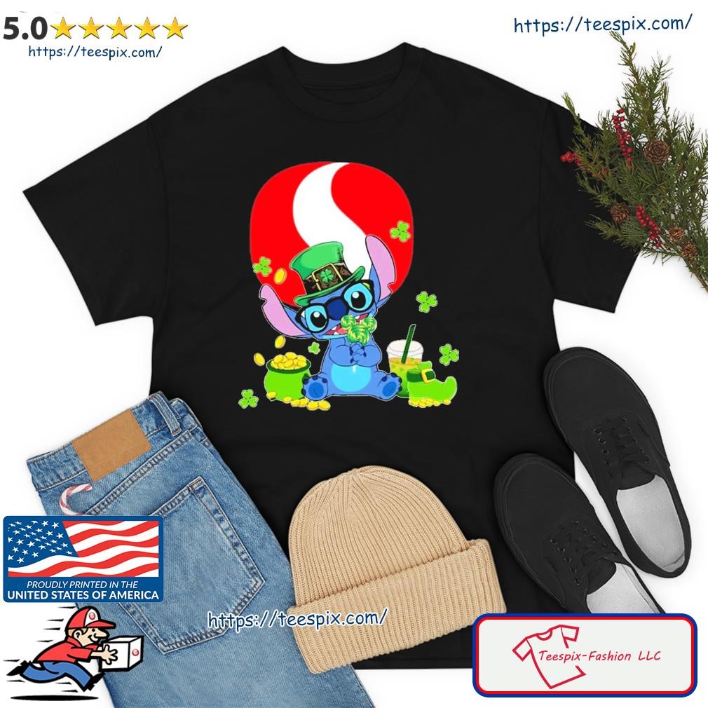 Baby Stitch And Safeway St Patrick's Day Shirt