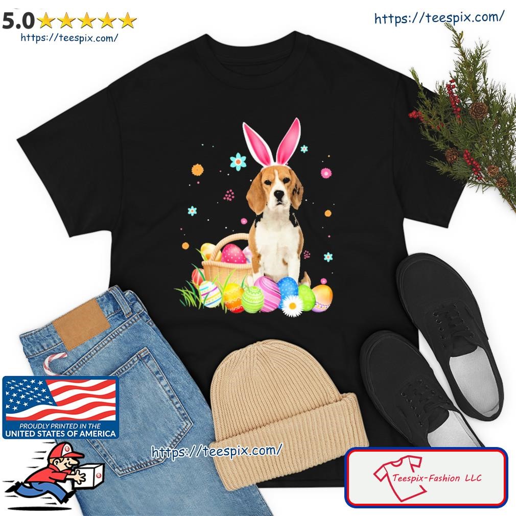 Bunny Egg Beagle Happy Eas Shirt