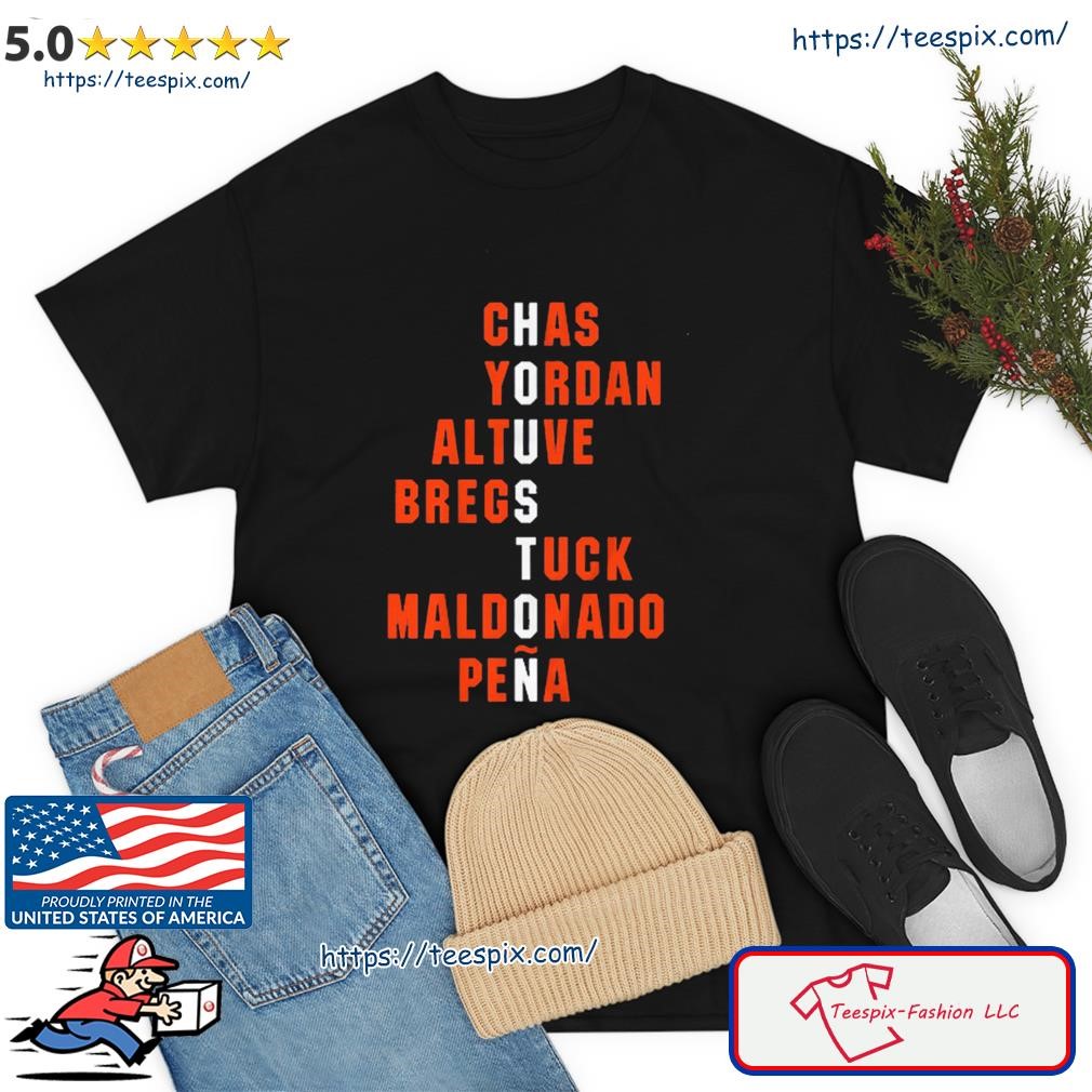 Chas Yordan Altuve Bregs Tuck Maldonado Pena Shirt