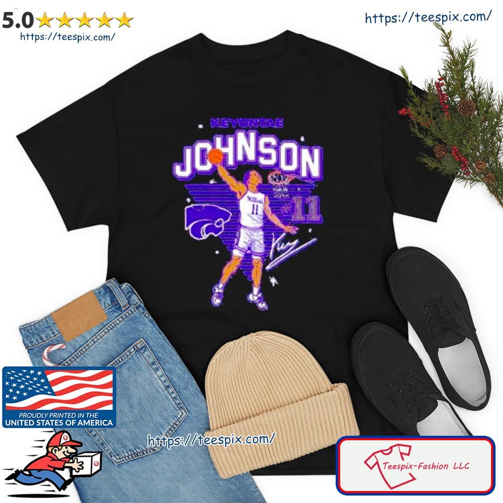 Keyontae Johnson K State Wildcats Caricature Shirt