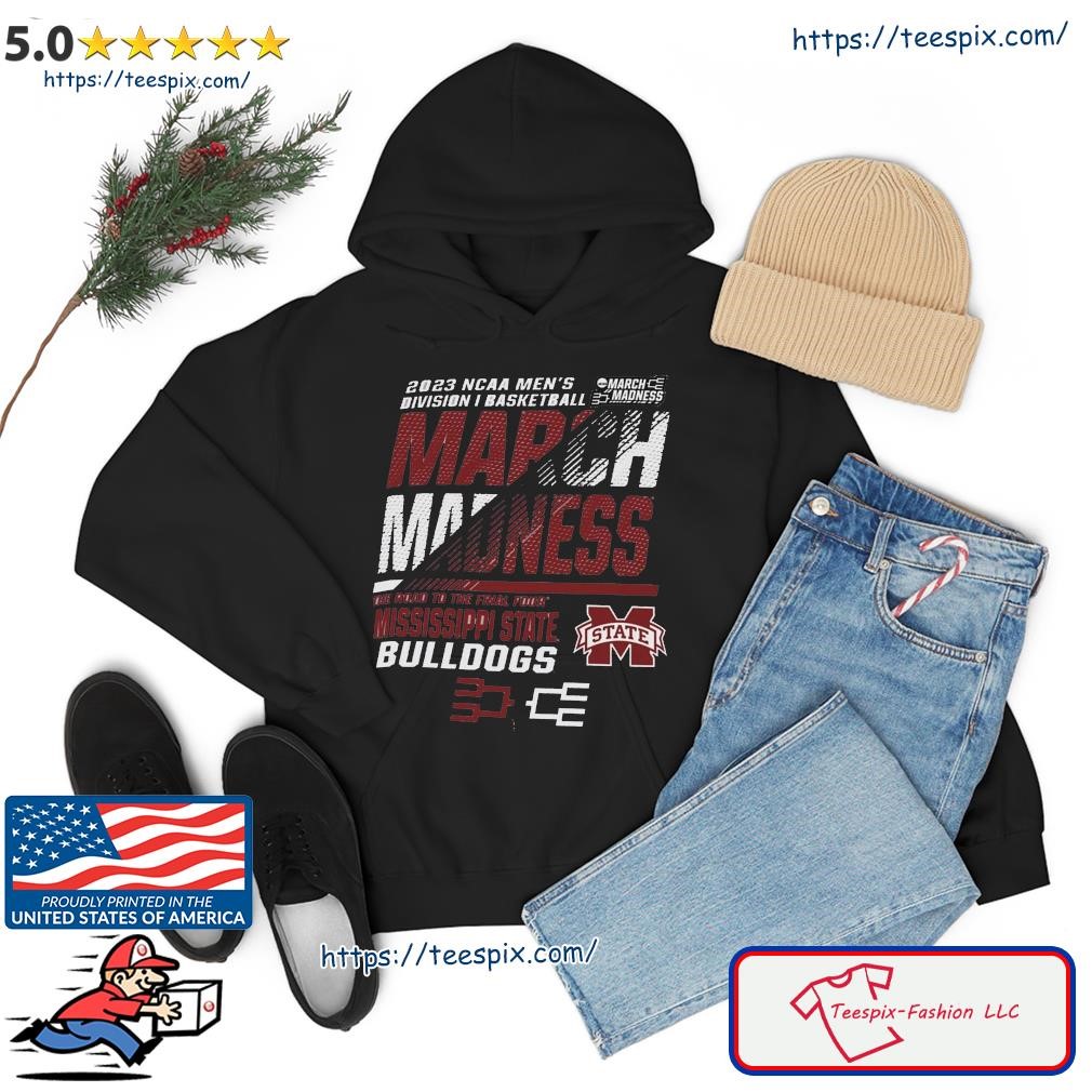 Mississippi State Men's Basketball 2023 NCAA March Madness The Road To Final Four Shirt hoodie.jpg
