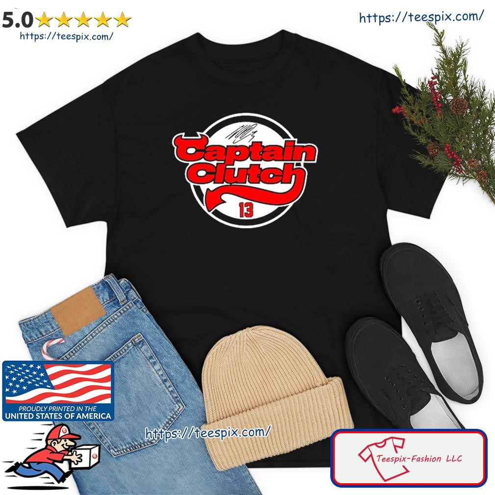 Official Nico Hischier Captain Clutch Shirt