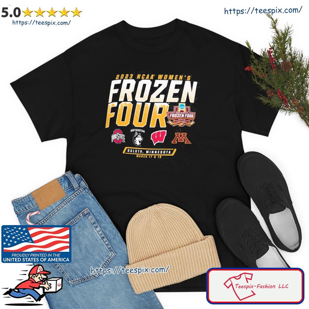 Official frozen Four NCAA DIII Women's Ice Hockey 2023 shirt
