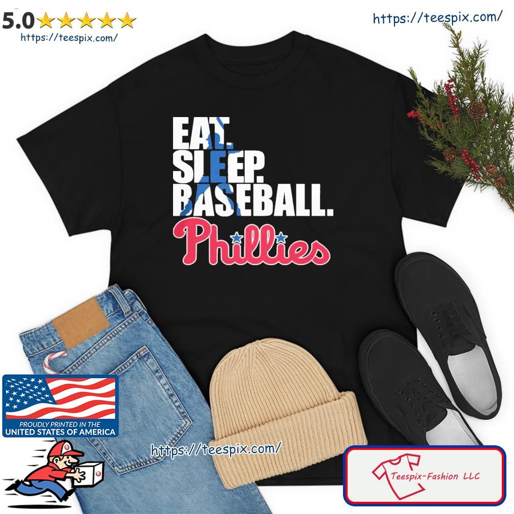 PhiladelPhia Philips Eat Sleep Baseball Shirt