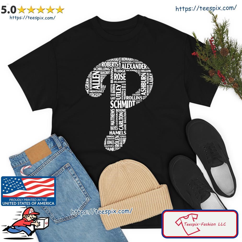 Physical Typography Philli Text Shirt