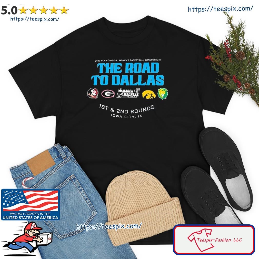 Premium iowa City, IA 2023 NCAA Division I Women's Basketball Championship March Madness 1st & 2nd Rounds Shirt