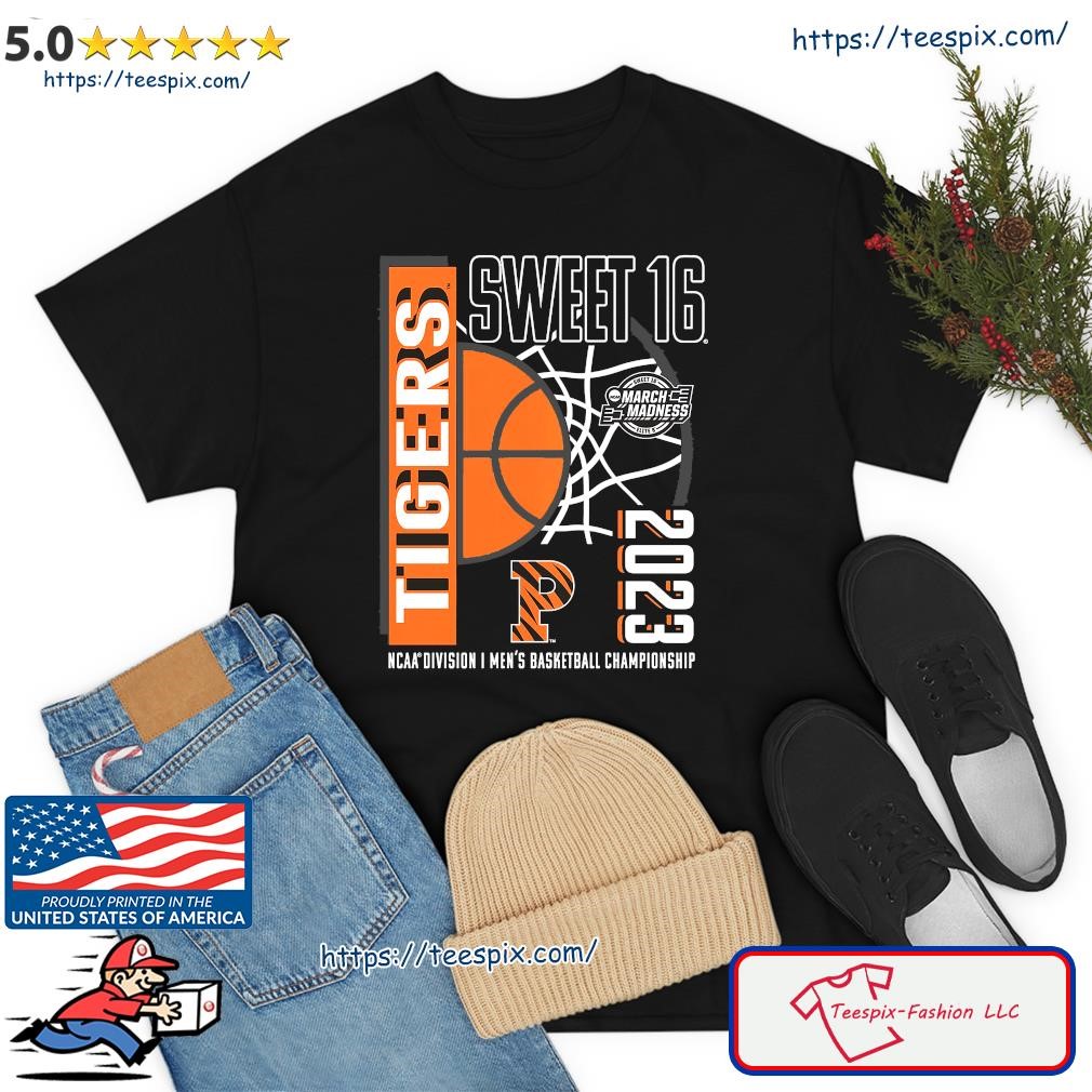 Princeton Tigers 2023 NCAA Men's Basketball Tournament March Madness Sweet 16 Shirt